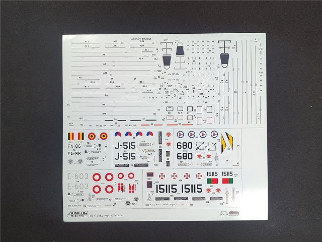 1/48 Kinetic F-16A MLU NATO Viper
