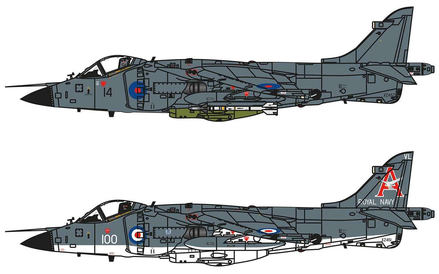 1/72 AIRFIX BAE Sea Harrier FRS1