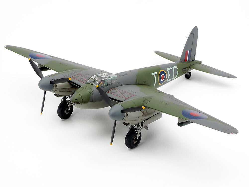 Model of a Mosquito Fighter-Bomber on a white background