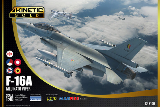 1/48 Kinetic F-16A MLU NATO Viper