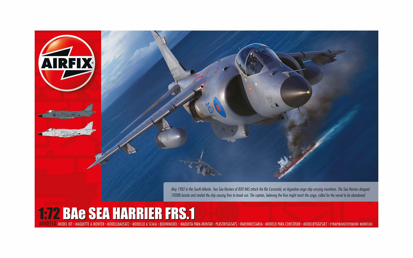 1/72 AIRFIX BAE Sea Harrier FRS1