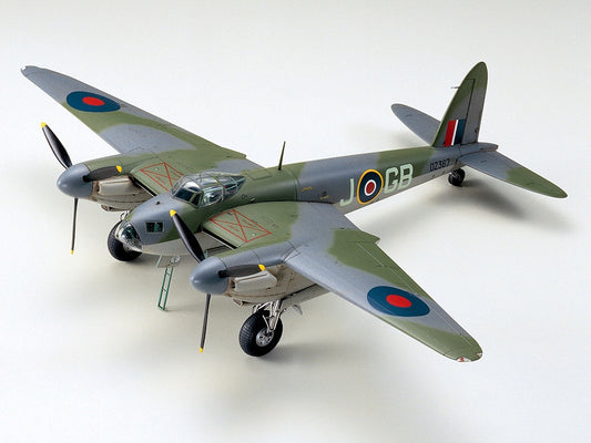 Model of a Mosquito Bomber on a white background