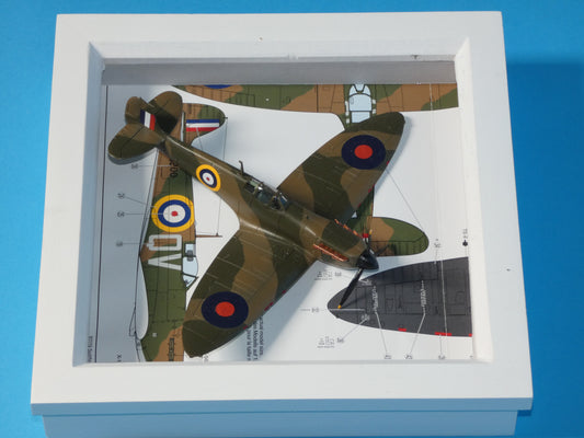 1/72 Aircraft Photo Frame Display (Spitfire MkI)