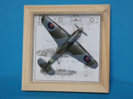 1/72 Aircraft Photo Frame Display (Hurricane Mk Ib)